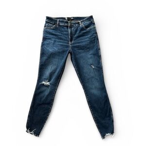 Kut from the Kloth Donna high rise ankle skinny Jeans